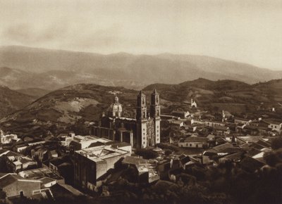Meksiko: Taxco (s/w-kuva) tekijältä Hugo Brehme