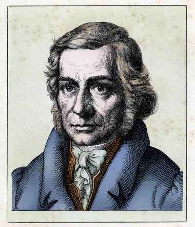 Friedrich D. SCHLEIERMACHERin (1768-1834) muotokuva. tekijältä Hugo Bürkner