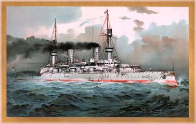 S.M. Taistelulaiva Kaiser Wilhelm II tekijältä Hugo Graf