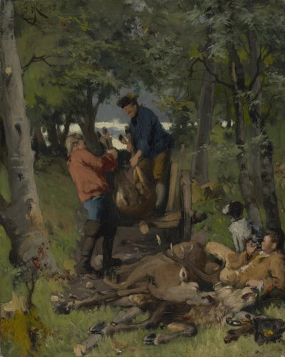 Metsästyksen jälkeen tekijältä Hugo Kotschenreiter