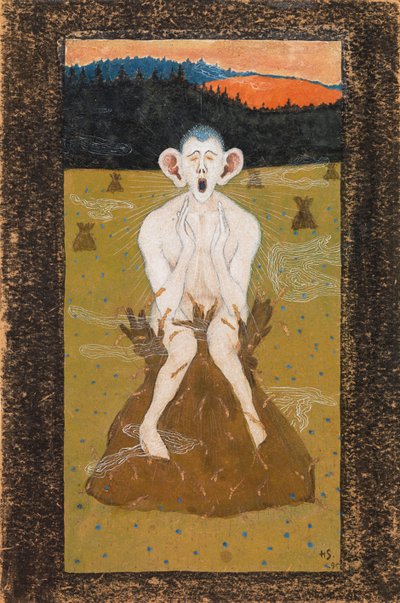 Frost, 1895. tekijältä Hugo Simberg