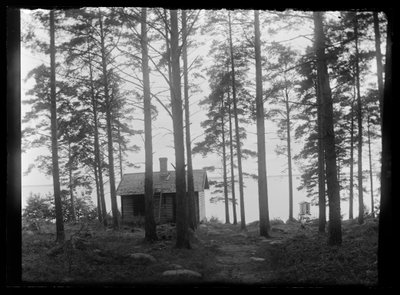 Sauna Selkärannassa tekijältä Hugo Simberg