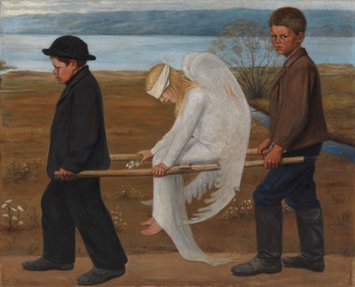 Haavoittunut enkeli tekijältä Hugo Simberg