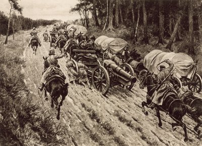Länsirintaman litho tekijältä Hugo Ungewitter