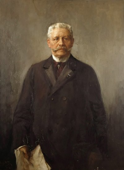 Paul von Hindenburgin muotokuva 1847-1934, 1926. tekijältä Hugo Vogel