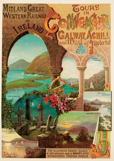 Retket Connemarassa, Midland Great Western Railway of Irelandissa tekijältä Hugo d Alesi