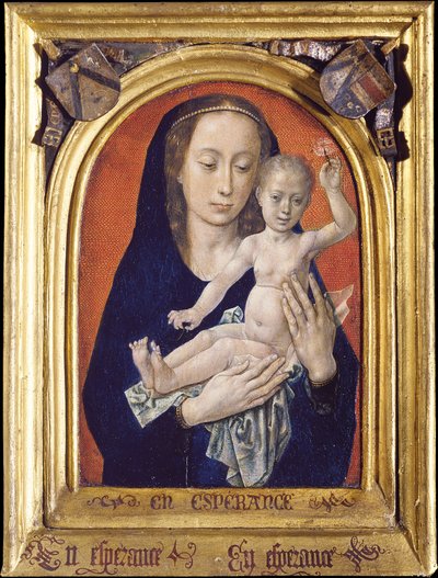 Neitsyt Maria ja Jeesus-lapsi tekijältä Hugo van der Goes