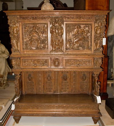 Dressoir, 1500-luvun puoliväli. tekijältä Hugues Sambin