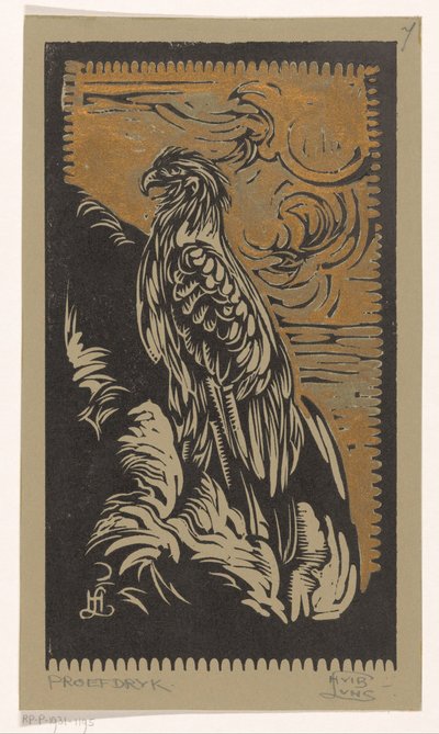 Kotka tekijältä Huib Luns (signed by artist)
