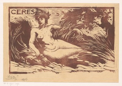 Ceres tekijältä Huib Luns (signed by artist)