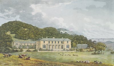 Etelärintama länsirintamalla perspektiivissä, Antony Housen punaisesta kirjasta, n. 1812 tekijältä Humphry Repton