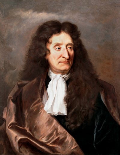 Jean de La Fontainen muotokuva tekijältä Hyacinthe Francois Rigaud