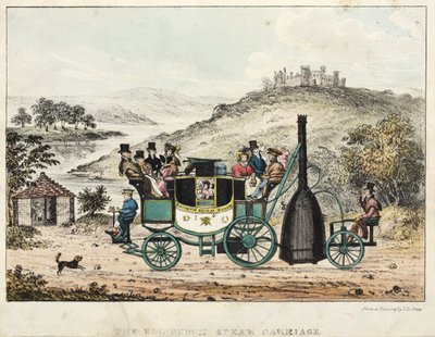 Edinburghin höyryvaunu tekijältä I.D. after Jones