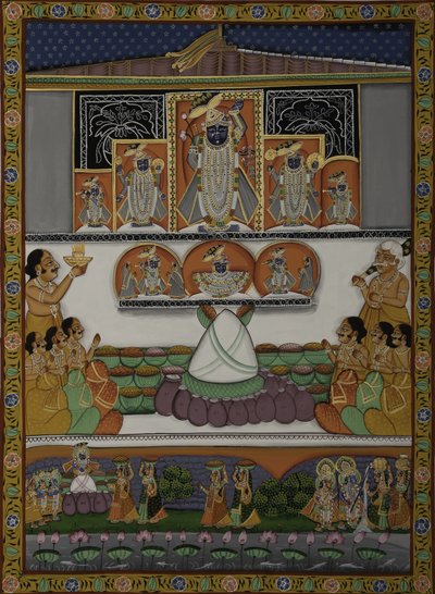 Krishna-temppelin palvonta tekijältä IMAGINEERS STUDIO