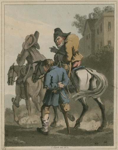 Samuel Butlerin kuvitus Hudibrasista tekijältä I Clark