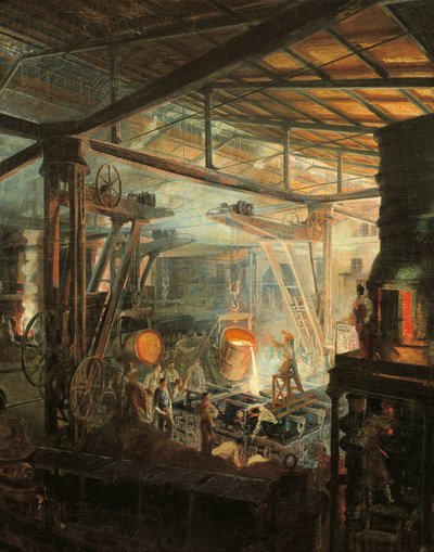 Ranska, Valimo, n. 1864 (öljy kankaalle) tekijältä Ignace Francois Bonhomme