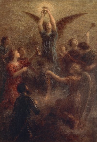 Ranska, Pariisi, Pyhä Graal tekijältä Ignace Henri Jean Fantin-Latour