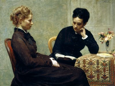 Lukeminen tekijältä Ignace Henri Jean Fantin Latour