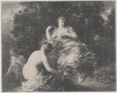 Uimarit tekijältä Ignace Henri Jean Fantin Latour
