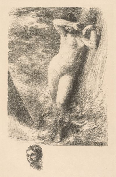 Andromeda, 1901. tekijältä Ignace Henri Jean Fantin Latour