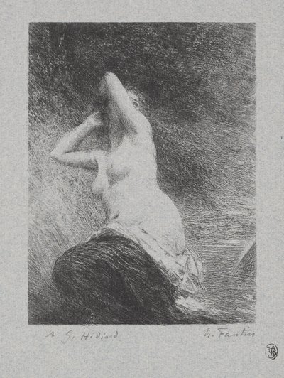Ariadne, 1900. tekijältä Ignace Henri Jean Fantin Latour