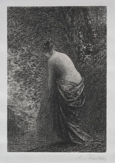 Kylpejä seisoo, 1879. tekijältä Ignace Henri Jean Fantin Latour