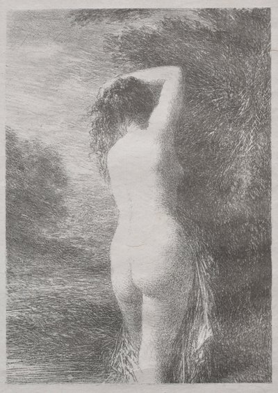 Kylpejä seisoo, 1899. tekijältä Ignace Henri Jean Fantin Latour