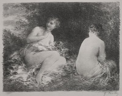 Uimarit, 1899. tekijältä Ignace Henri Jean Fantin Latour