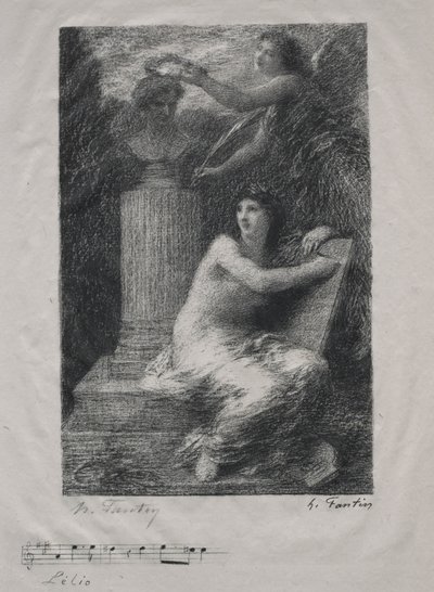 Berliozille. tekijältä Ignace Henri Jean Fantin Latour