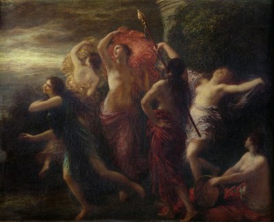 Tanssijat, 1891 tekijältä Ignace Henri Jean Fantin Latour