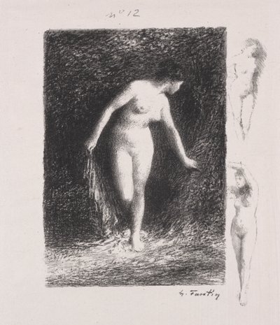 Diane, 1903. tekijältä Ignace Henri Jean Fantin Latour
