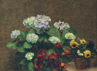 Kukat tekijältä Ignace Henri Jean Fantin Latour