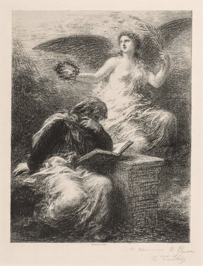 Kunnia, 1890. tekijältä Ignace Henri Jean Fantin Latour