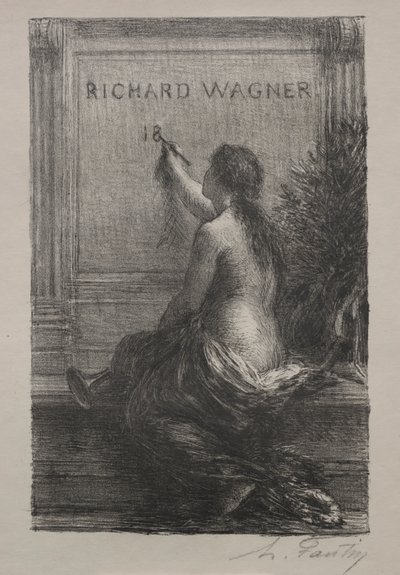 Kuolemattomuus, 1886. tekijältä Ignace Henri Jean Fantin Latour