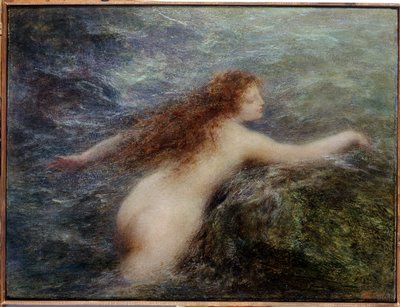 Naiade, n. 1896 tekijältä Ignace Henri Jean Fantin Latour