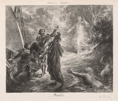Rinaldo, 1878. tekijältä Ignace Henri Jean Fantin Latour