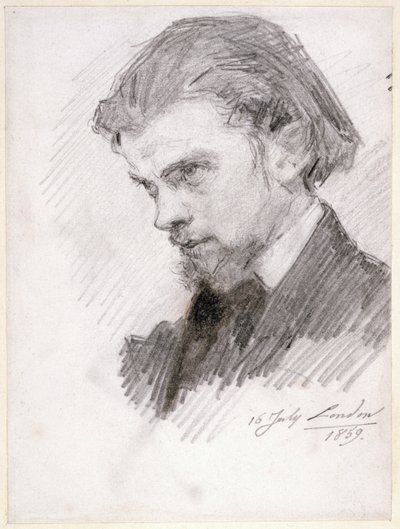 Omakuva, 1859 tekijältä Ignace Henri Jean Fantin Latour