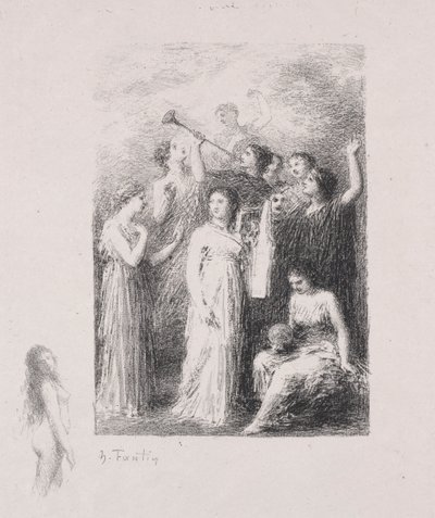 Sokea. tekijältä Ignace Henri Jean Fantin Latour