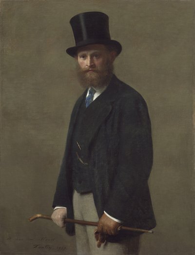 Edouard Manet, 1867 tekijältä Ignace Henri Jean Fantin Latour