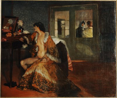 Celestina ... (maalaus kankaalle) tekijältä Ignacio Zuloaga y Zabaleta