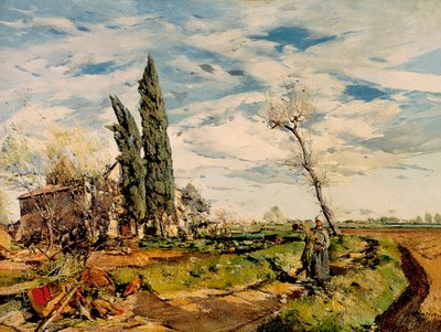 "" Kappeli "" Ignasi Mallolin (1892-1940) maalaus. 1925. Barcelona. Katalonian kansallinen taidemuseo. tekijältä Ignasi Mallol Casanovas