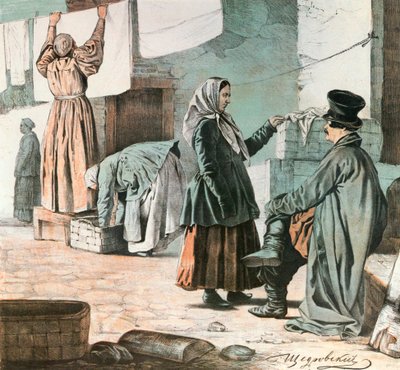 Pesumiehet, 1846. tekijältä Ignati Shchedrovsky