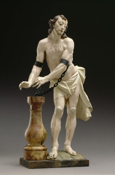 Kristus pylväässä, 1754 tekijältä Ignaz Gunther