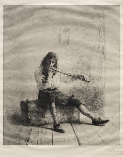 And Drive Dull Care Away, 1883. tekijältä Ignaz Marcel Gaugengigl