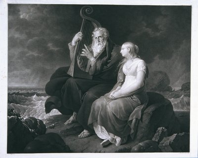 Ossian ja Malvina tekijältä Ignaz Rungaldier