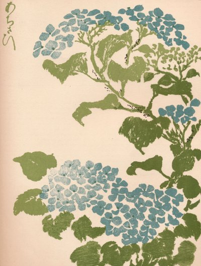 "Hortensia", 1838 tekijältä Ikeda Eisen