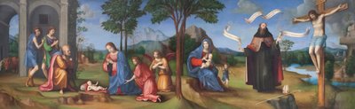 Pyhän Augustinuksen visio tekijältä Il (1450-1517) Francia