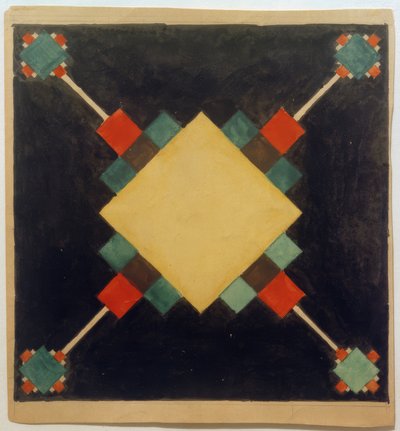 Luonnos koristeesta tekijältä Ilja Grigorjewitsch  Tschaschnik