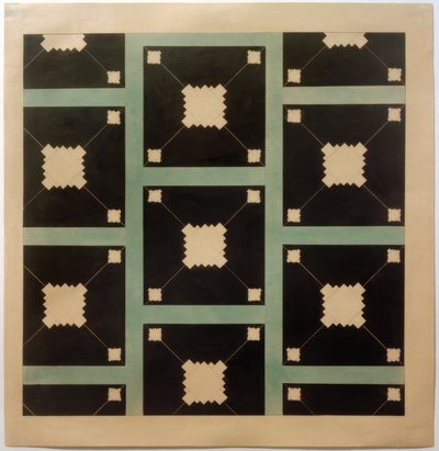 Suprematistisches Ornament tekijältä Ilja Grigorjewitsch  Tschaschnik