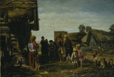 Pyhiinvaeltajat, 1870 tekijältä Illarion Mikhailovich Pryanishnikov